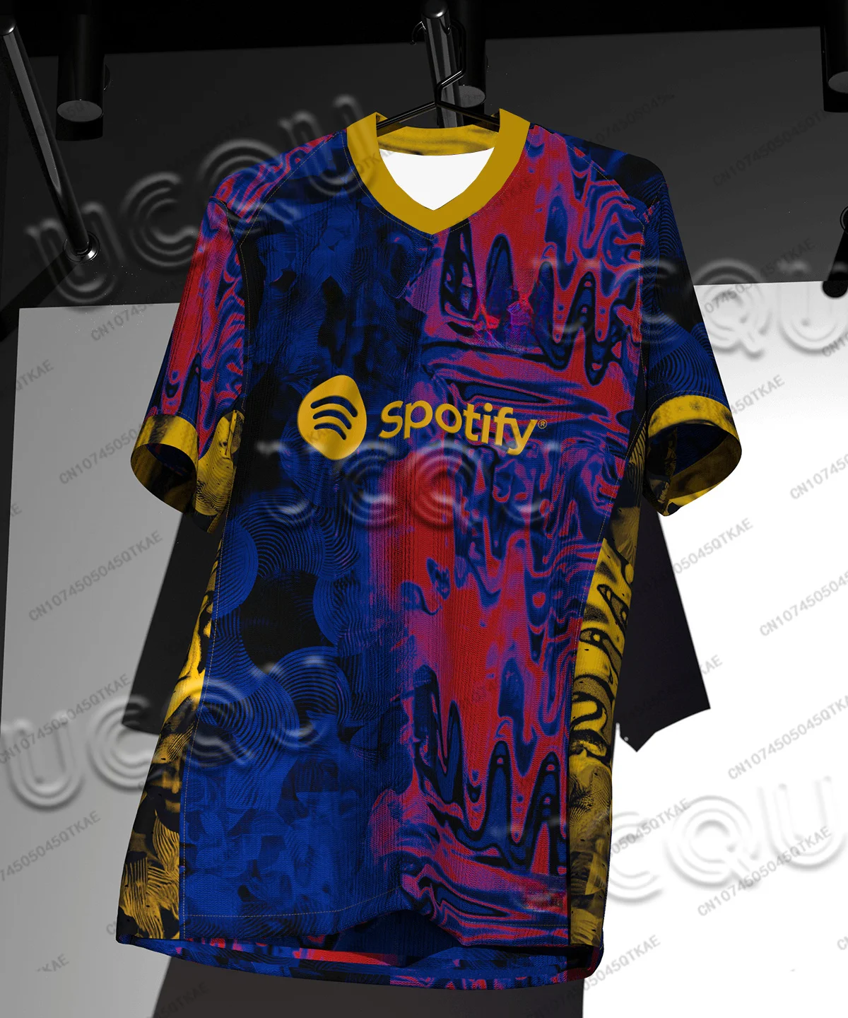 Speciale editie Barcelona Design voetbalshirt Sneldrogend Ademend Sportkleding Sport-T-shirts voor heren en dames Trainingstops