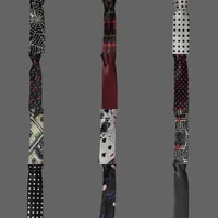 Fashion Narrow Tie for Men Women 5cm (2\