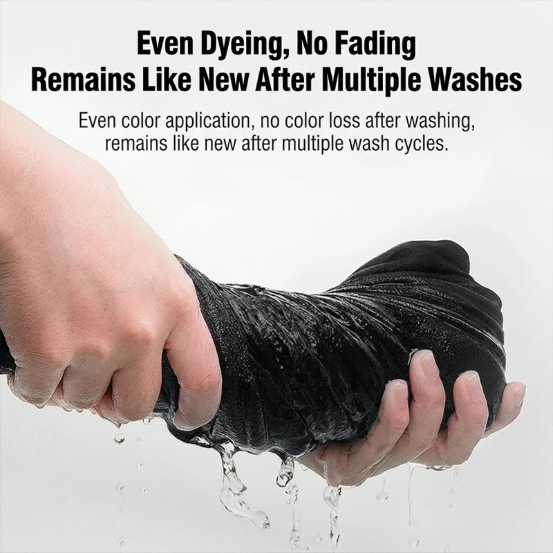 Fabric Darkening Sheets for Black Apparel Color Restoration Treatment for Faded Black Clothing During Wash Cycles - ZORILYNX