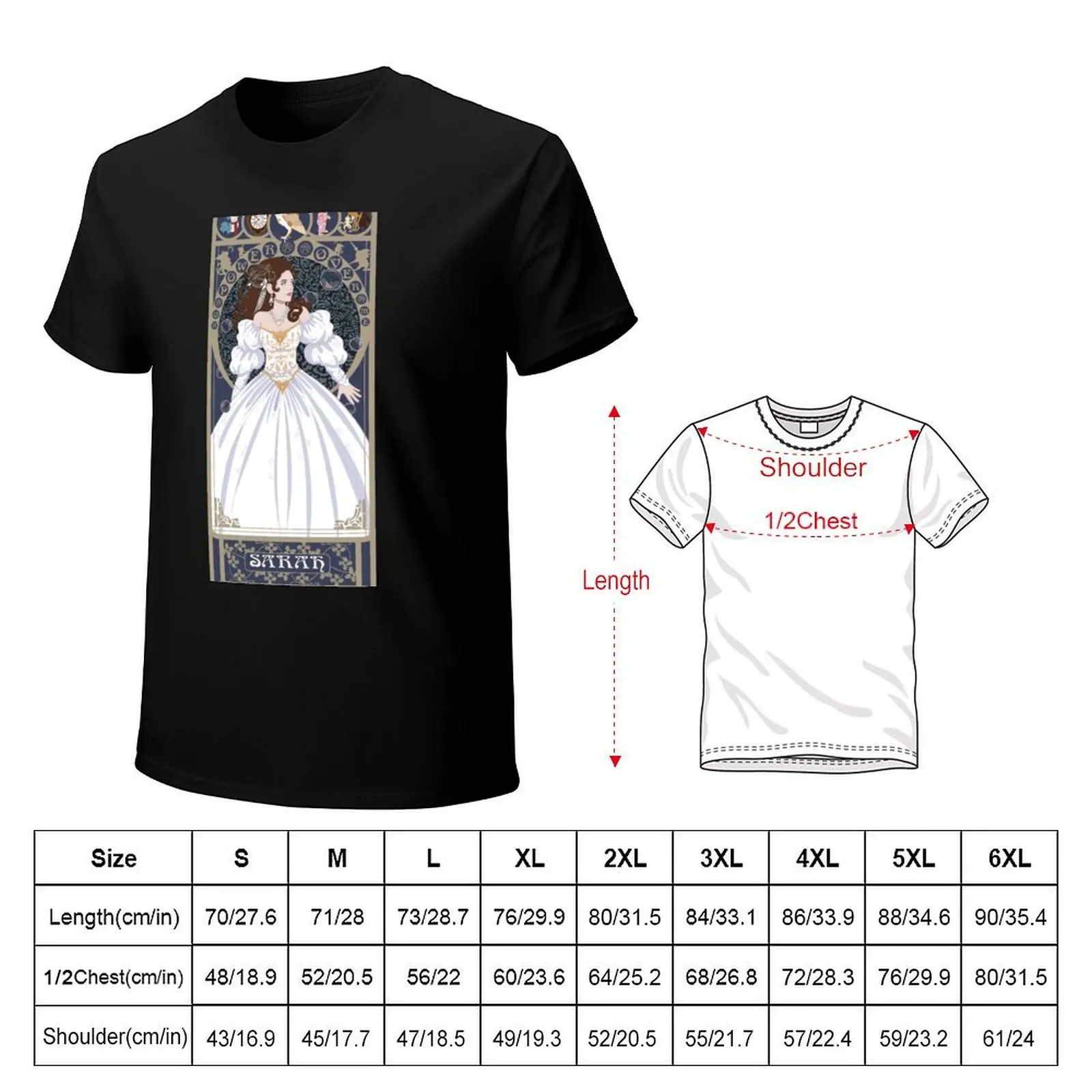 Sarah Nouveau - Labyrinth T-Shirt Minimalist Graphic Tee Shirt