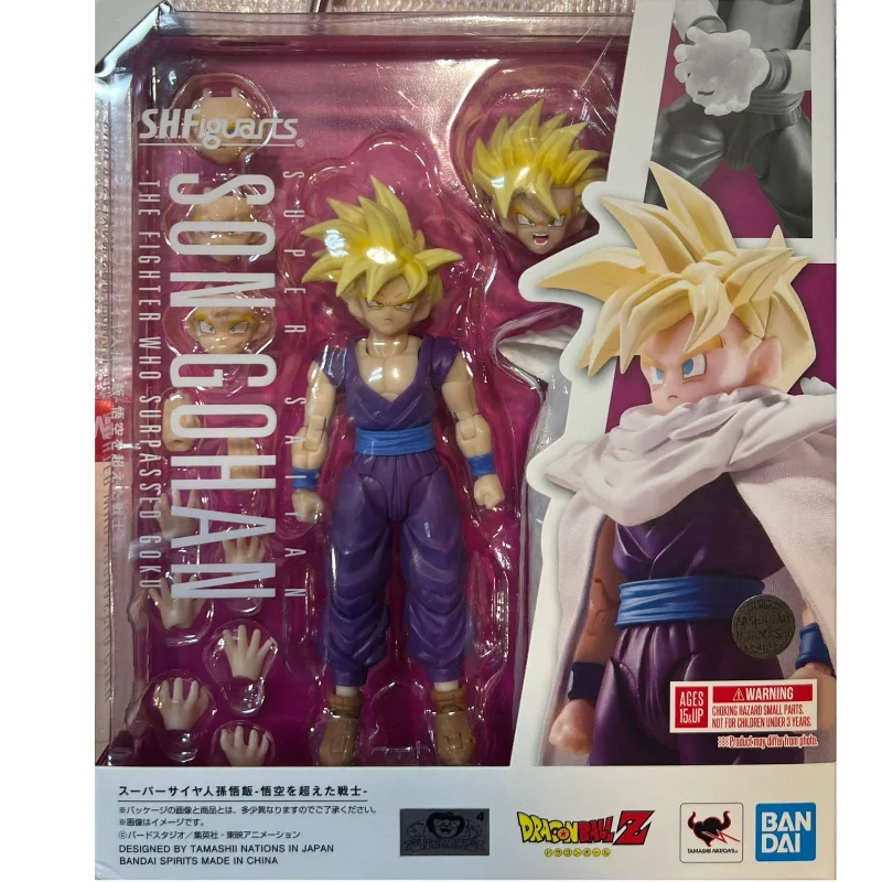 

Коллекционная подвижная фигурка Bandai SHF Dragon Ball: Молодой Гохан Супер Сайян (версия в плаще) — в наличии