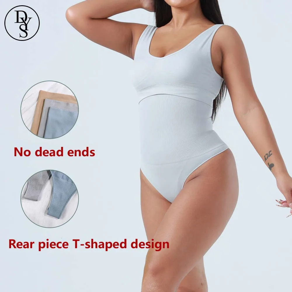 

Super High Waist Thong Seamless Shape-fitting Belly Pants Sexy European And American One-Piece New Panties Women