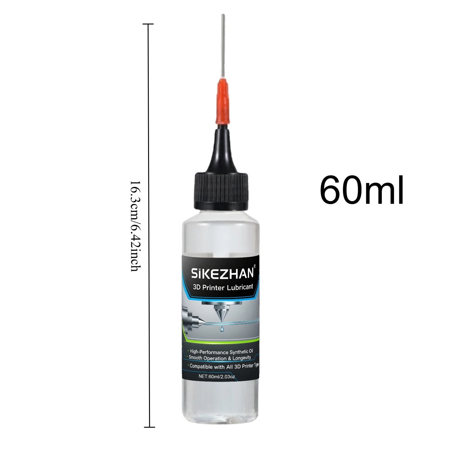 High-Performance 3D Printer Lubricant for Extruder Rails/Z-Axis & Linear Bearings - Reduces Friction & Noise, Extends Life