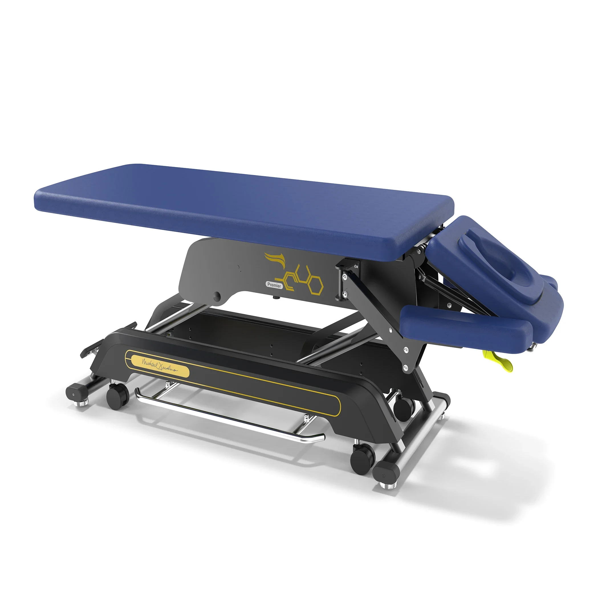 Hemet Premier Basic Factory Custom Adjust Professional Electric Massage Treatment Physiotherapy Bed with Wheels