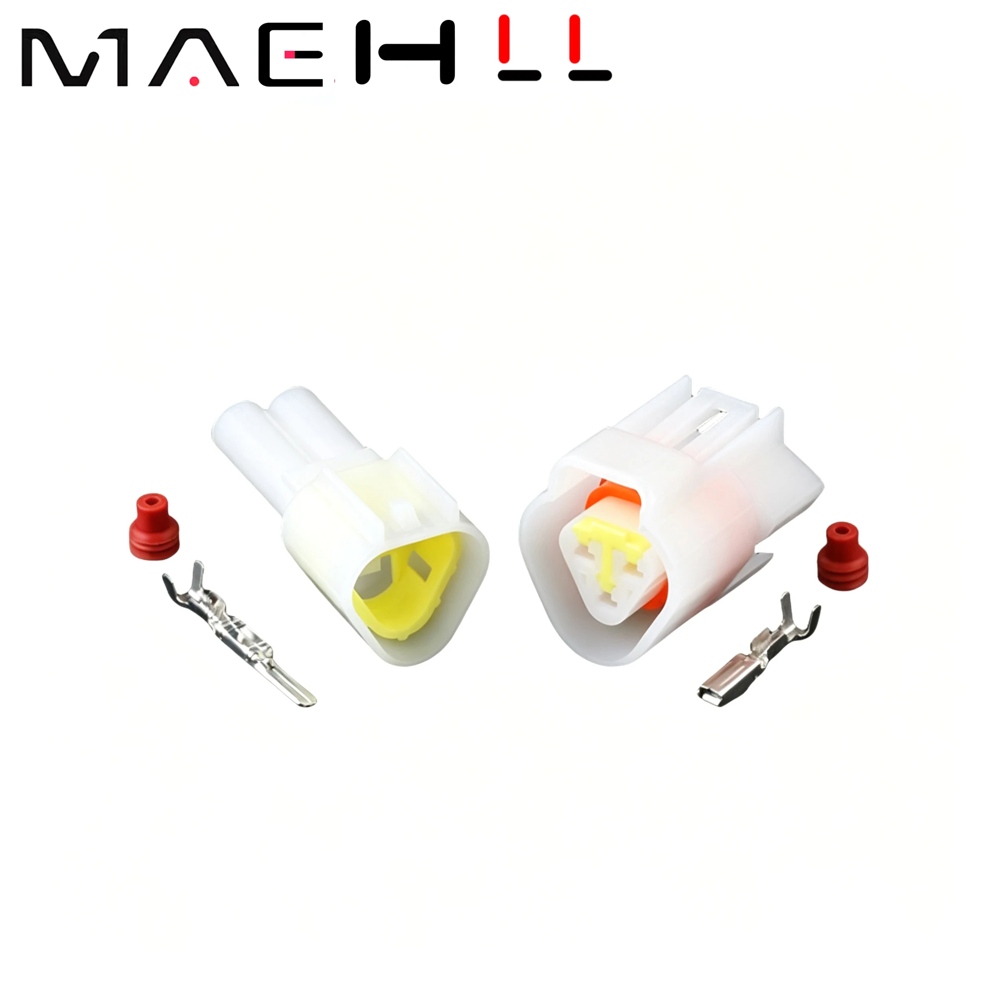 1set FW-C-3M-B FW-C-3F-B 3 Pin Waterproof Auto Connector, Male Female Socket Electrical Wire Harness Plug