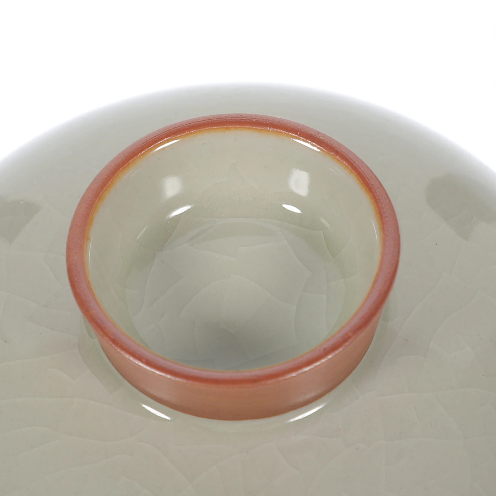 

Ceramic Tea Bowl Lid for Optimal Brewing Heat Resistant Non-Slip Teacup Cover with Smooth Edges Replacement Lid for Tea Cup