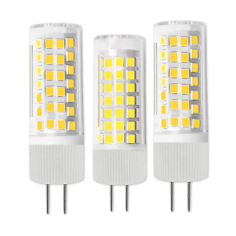 Lámpara LED G4, Bombilla de 5W, 9w, 220V, luces de vela, reemplazo de 30W, 40W, halógeno para foco de araña