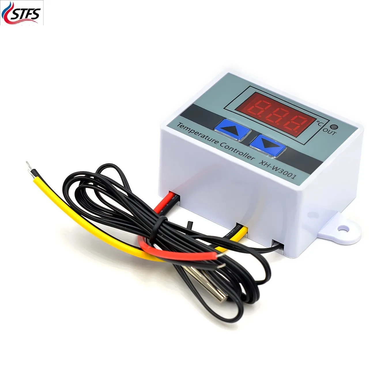 10A 12V 24V 220VAC Digital LED Temperature Controller XH-W3001 for Arduino Cooling Heating Switch Thermostat NTC Sensor