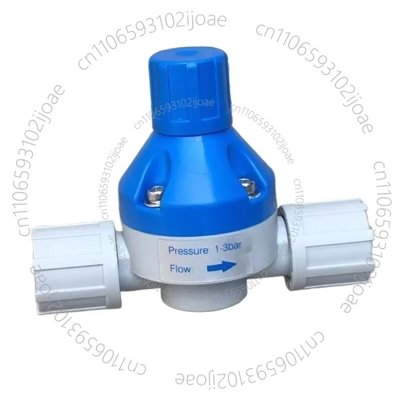 Special Back Pressure Valve for Hose Joint, Safety Valve, Pressure Relief Valve UPVC Material Dosing Device for Metering Pump
