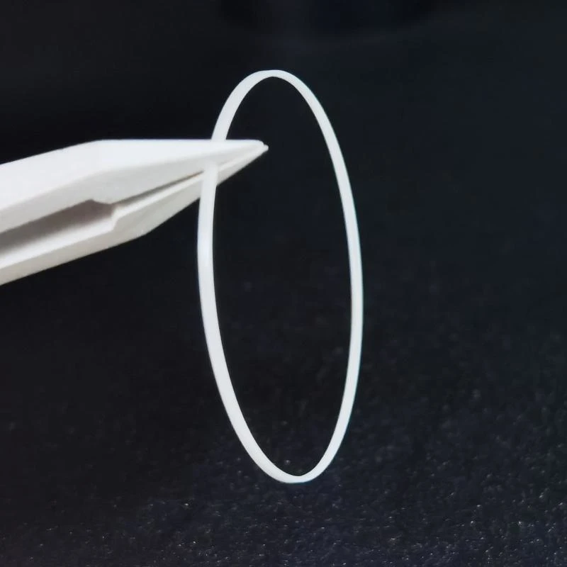 0.35mm X 0.8mm White I Ring Watch Crystal Gasket for Waterproof Watch Glass 26mm to 33.5mm Inner Diameter
