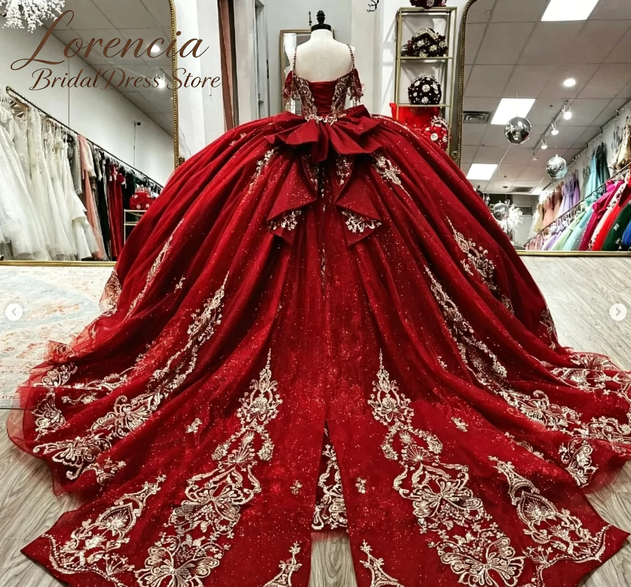 Exquisite Sweetheart Quinceanera Dresses for Girl Off Shoulder Glimmer Princess Luxury Ball Gown Customized Vestidos De 15 Anos