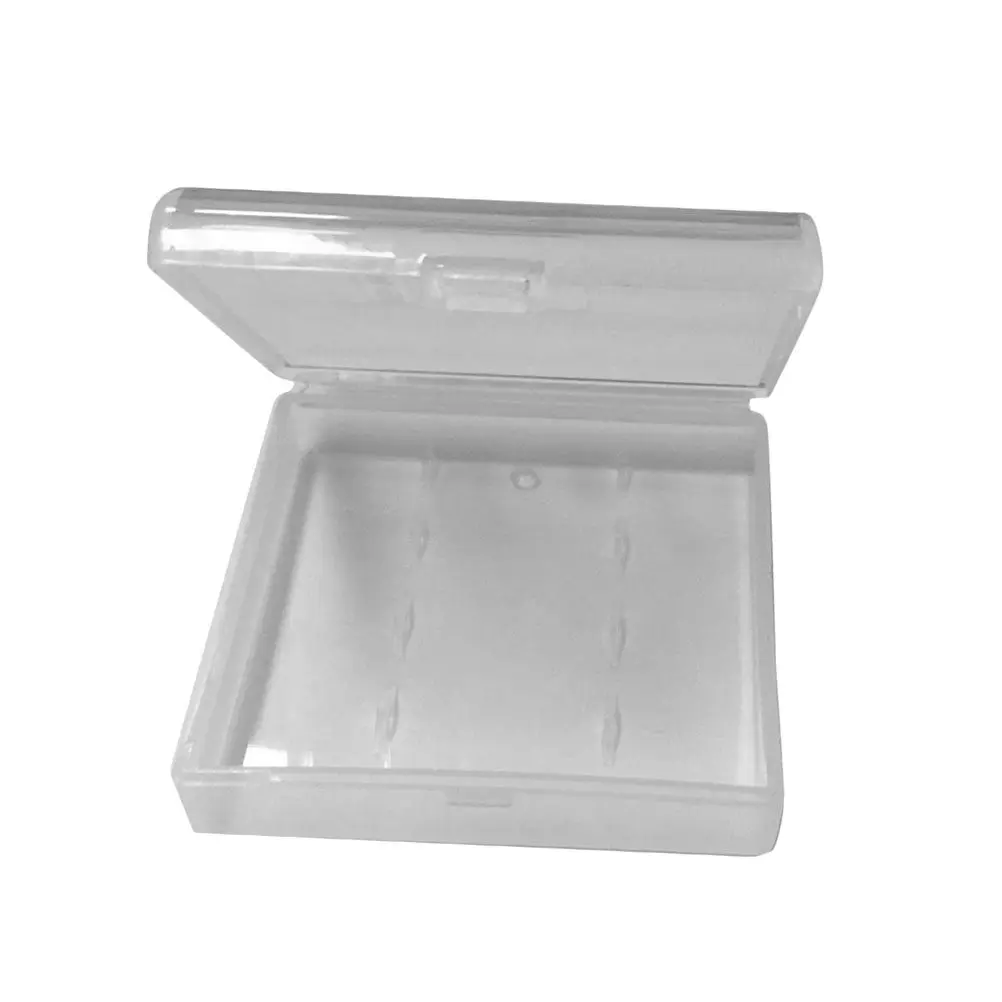 Plastic Clear Hard Holder Travel Accessories For Outdoor Travel Aaa Battery Batteries Compact Lightweight Friendly