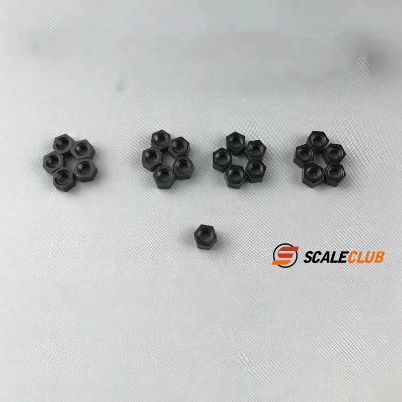 Scaleclub For 1/14 Tamiya Custom 3mm Nut and Socket Set