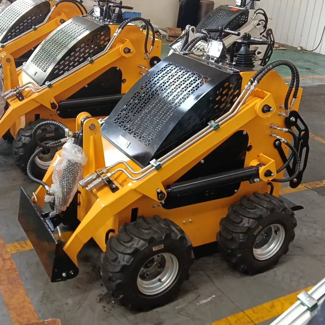 

DPS-S460 CE Skid Steer Loader 1 Ton Diesel Gasoline Tracked Mini Front End Skid Steer Loader With Attachments