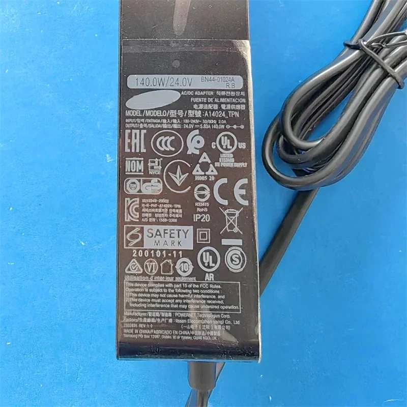 BN44-01024A For Monitor AC/DC Adapter Power Supply C32G75TQSN C32G75TQSR C32G75TQSI C32G75TQSC C32G75TQSU C32G75TQSE C32G77TQSN