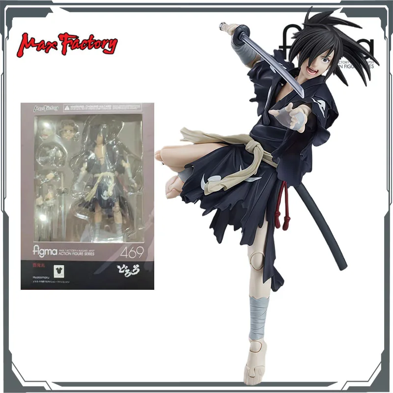 Max Factory Original Figma Dororo Hyakkimaru 140mm figurines d'action Anime jouets pour garçons cadeau de noël modèle à collectionner ornements