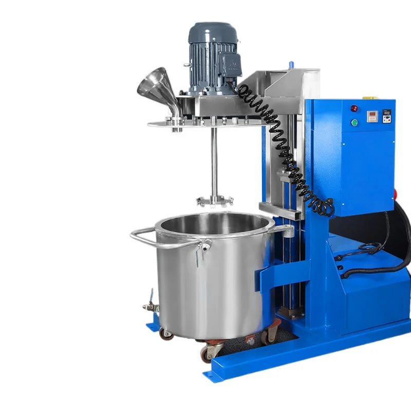 LMM electric mixer homogeneous disperser equipment with cylinder 50/80/100/120/150L liters