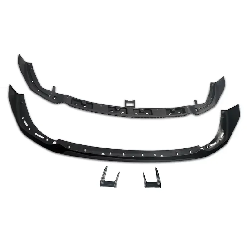 Glossy Black MP Style Front Lip with Separator for BMW 1 Series F40 2021 Onwards ABS Material Front Bumper Lip Chin Spoiler