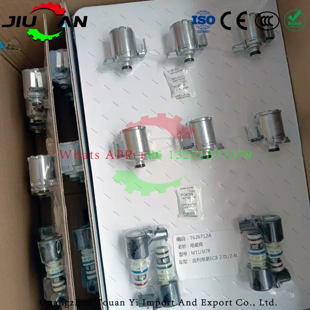 

BTR M78 M11 575R6 6-Speed Solenoid Valve Set 10PCS For SsangYong Corando