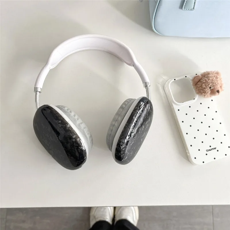 Glitter Dream Shell Marble Protective Case For Apple Airpods Max Earphone Case IMD Headphone For Airpods Max Accessories ﻿