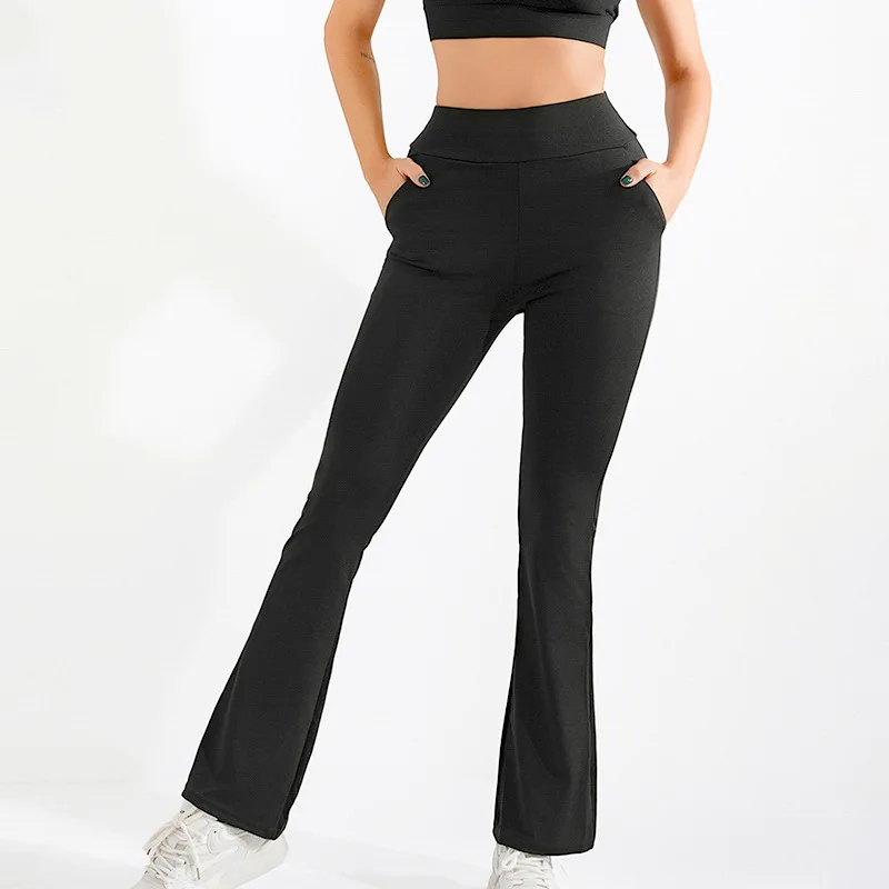 กางเกงขายาวเอวสูงทรงกระบอก ผ้าหนังเทียม สไตล์ลำลอง เหมาะสำหรับโยคะ ใส่เป็นเสื้อคลุมด้านนอก ใส่ทำงาน ใส่เที่ยว สำหรับผู้หญิงวัยกลางคน วัสดุอื่นๆ 00%