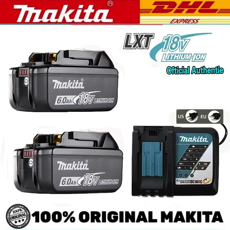 

Оригинальный аккумулятор Makita 18V, аккумулятор Makita для BL1860B, BL1840, BL1830, аккумулятор для беспроводных электроинструментов Makita.