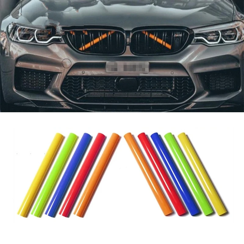 

Front Grille Insert Trims Performance Decoration Stripes for BMW 3 4 5 6 7 Series X1X2X3X4X5 F10 F30 F20 F11 E60 Car Accessories