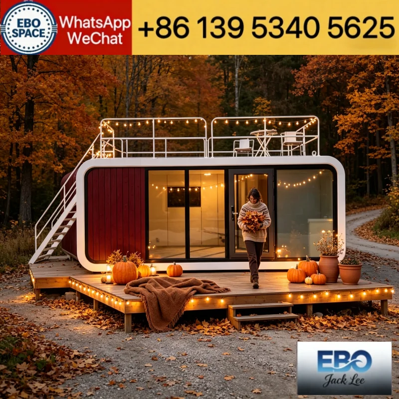 Made in China 20ft foldable space capsule, outdoor holiday house, low-cost long lifespan expandable Container Shelter