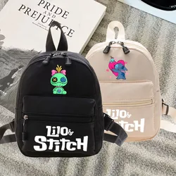 2024 Disney Lilo & Stitch Women Backpacks New Mini Causal Female Back To School Backpack Ladies Women's Kawaii Backpack Girls