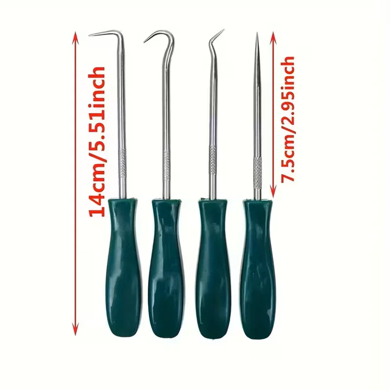 

Набор из 4 отверток для автомобильных уплотнителей - прочный сплав, инструмент для снятия автомобильных уплотнительных колец и прокладок