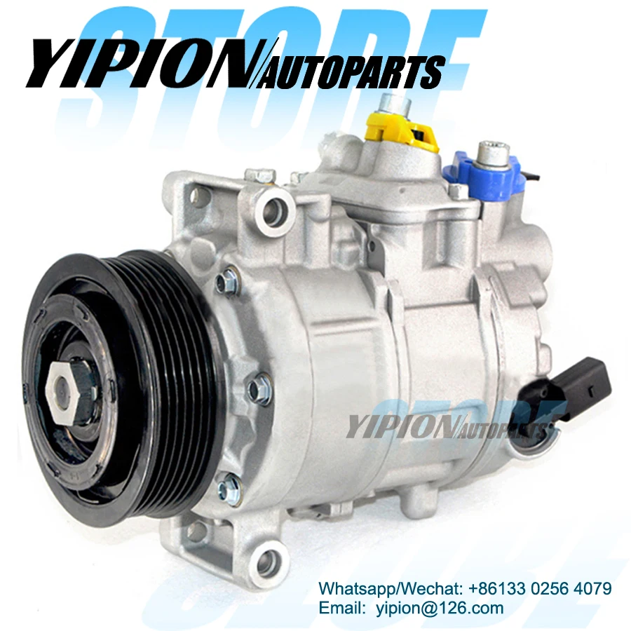 AC Compressor for Volkswagen Transporter T5 Multivan Amarok  447150-1521 7E0820803 7E0820803F 7E0820803A  7E0820803J 7E0260803G