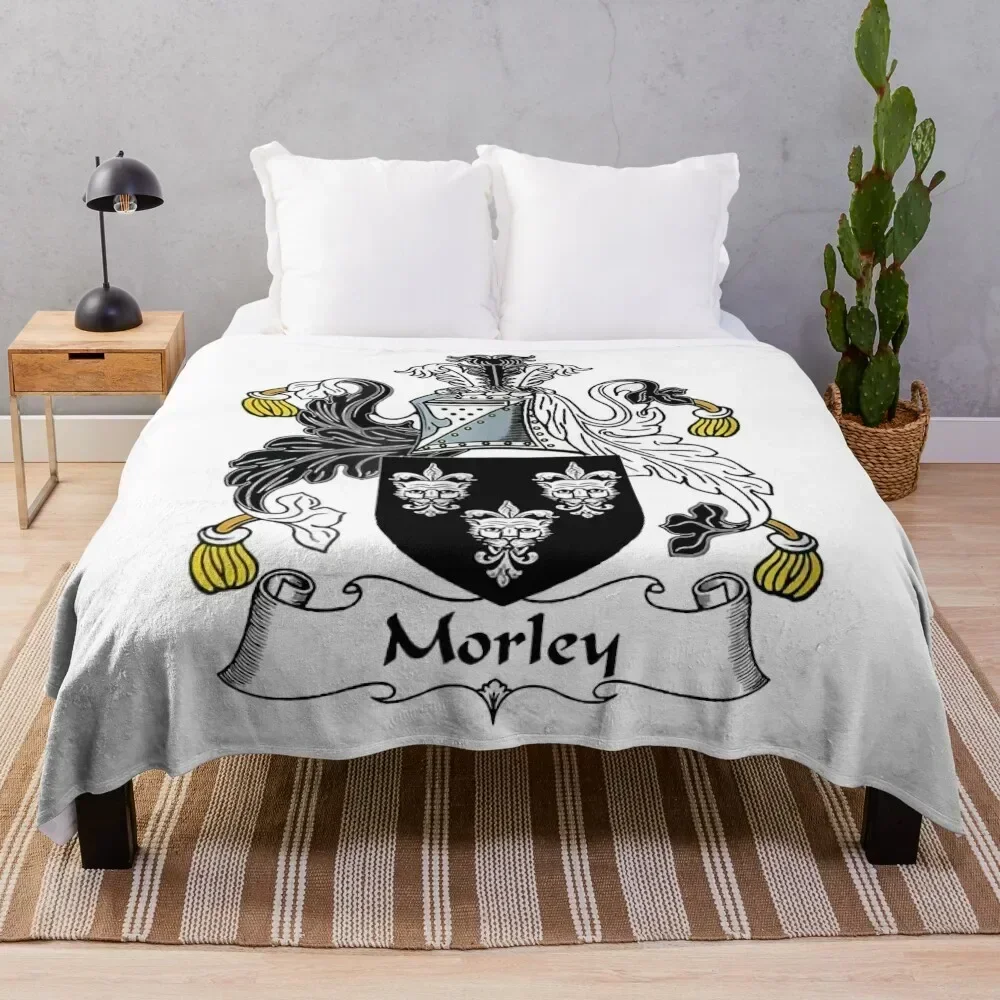 

Morley Coat of Arms Throw Blanket Warm Accent Blanket for Living Room Decoration