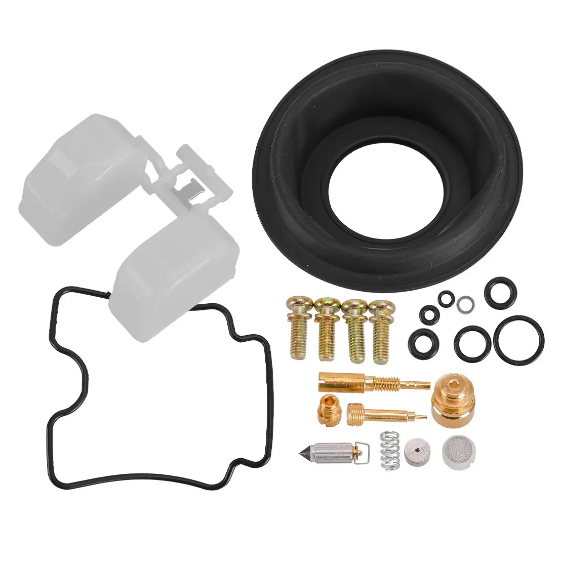 Carburetor Rebuild Repair Kit Set Float Diaphragm Membrane Fit for Suzuki GSX750F Katana 750 1998 1999 2000 2001 2002-2006 view 2