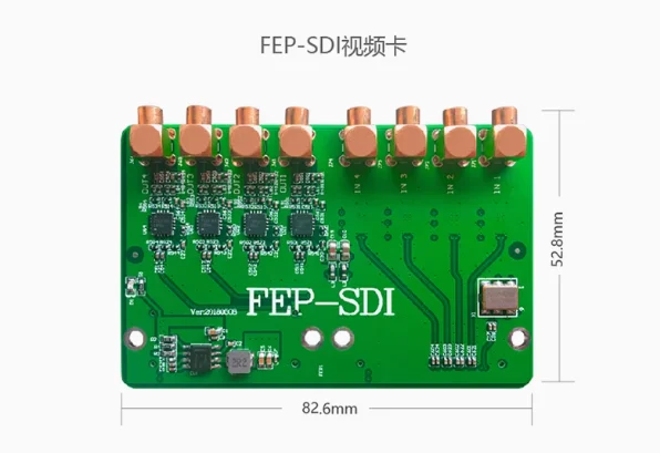 For Milianke 3GSDI FEP/FMC-SDI video communication card with MZ7035FB MK7325FA