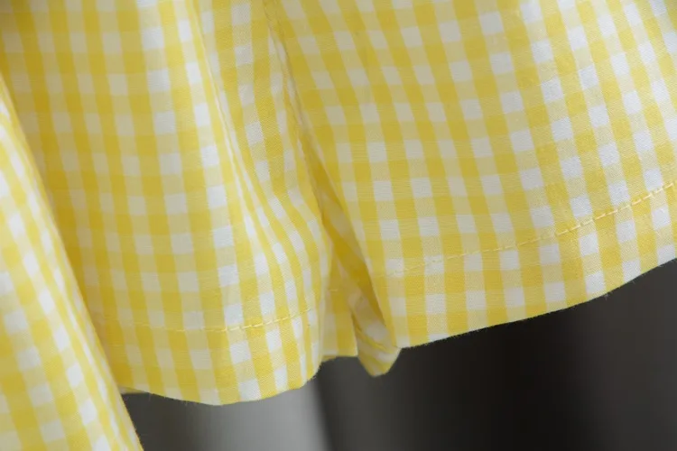Sommer Kleidung Sets Baby Mädchen Nette Obst Baumwolle Mädchen Plaid Süße Prinzessin 2 stücke Anzug kinder Kleidung Kinder Vestidos – Detail 11