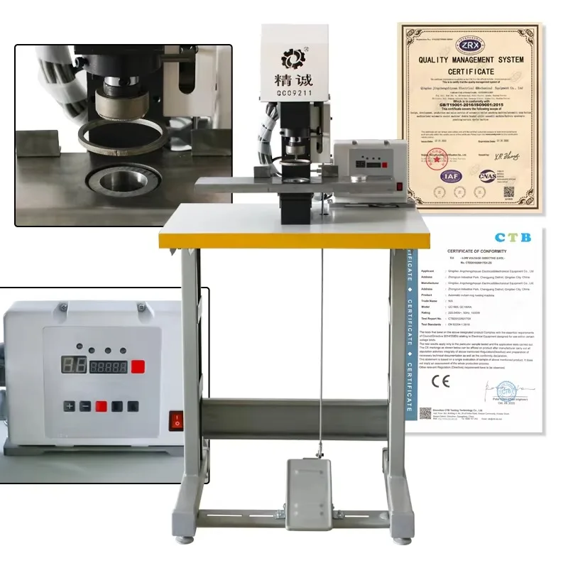 Multifunctional Electric Punching Machine Riveting Snap Button Curtain Eyelet Thick Webbing Replaceable Dies