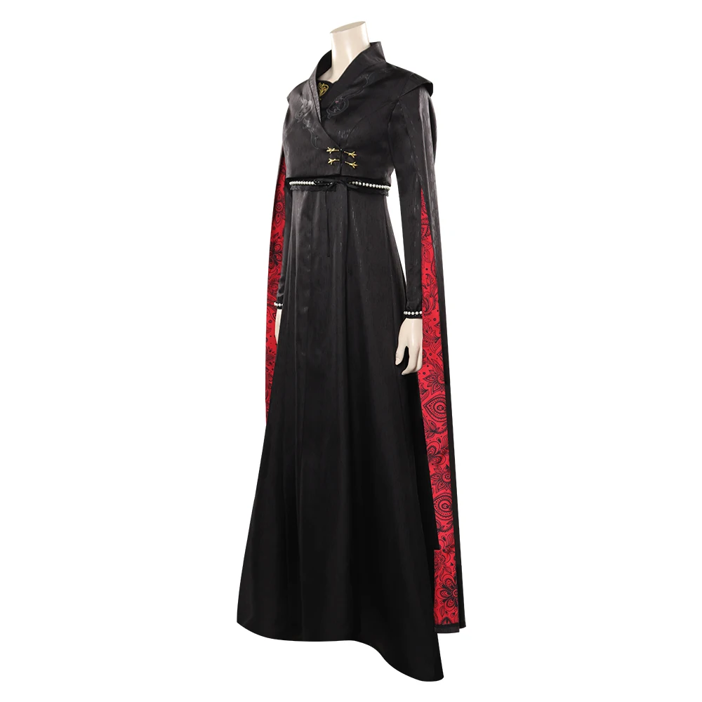 Rhaenyra Cosplay Traje para Homens e Mulheres, Vestido Alice, Casaco, Robe, Roupas, Halloween, Carnaval, Festa, Fantasia, Fato Daemon, Interpretação de Papéis