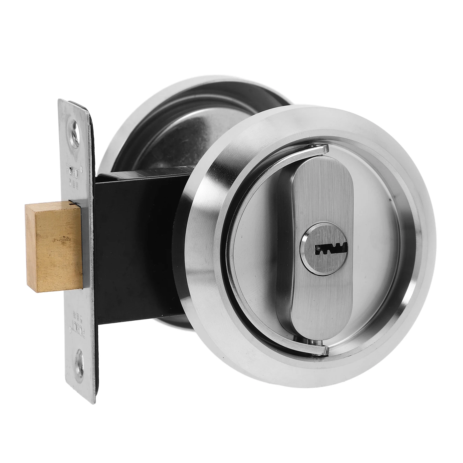 

Invisible Stainless Steel Door Lock Universal Hidden Pocket Lock Privacy Security Latch for Bedroom Kitchen Bathroom