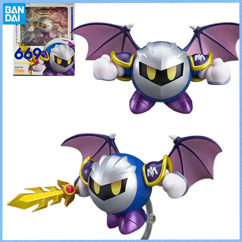 

GOOD SMILE COMPANY NENDOROID Подлинная фигурка Hoshi no Kirby Meta Knight Аниме Передвижная игрушка Аниме Периферийная кукла для коллекционеров