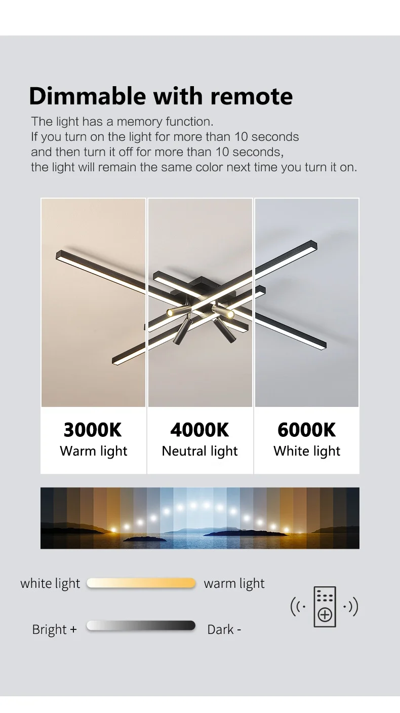 Linear LED Ceiling Light — product detail 10