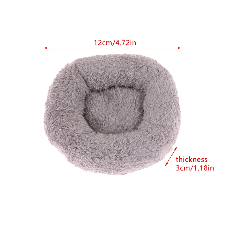 1:12 Dollhouse Miniature Sofa Lazy Sofa Chair Plush Pillow Sofa Cushion Floor Mat Home Furniture Model Toy Doll House Decor