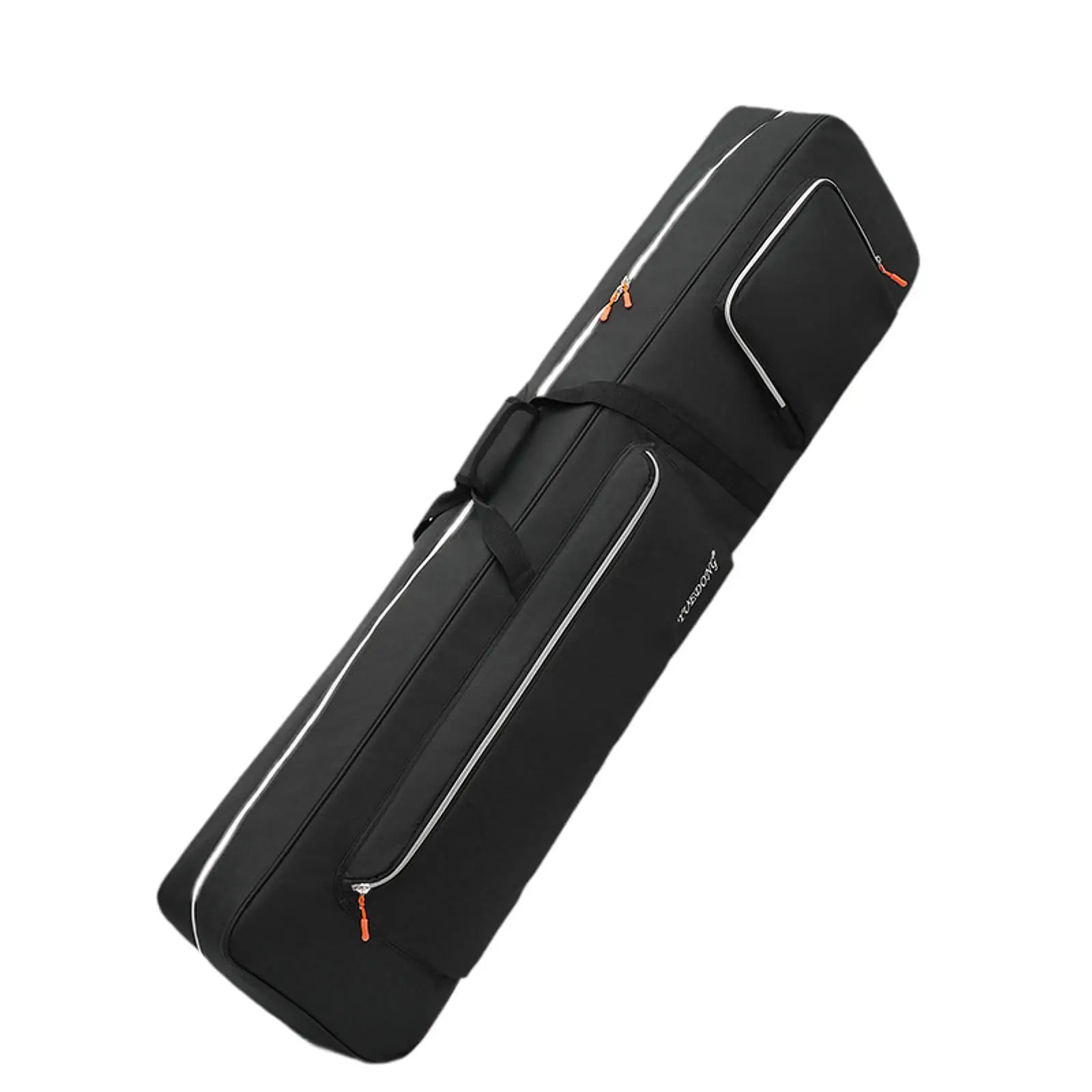 

Padded Electric Keyboard Gig Bag Electric Piano Keyboard Case Portable with Reflective Stripes Instrument Backpack for Travel