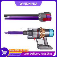 For Dyson V7 V8 V10 V11 V15 Vacuum Cleaner Cordless Floor Cleaning Part LED Light Pipe Nozzle Crevice Nozzle Tool Accessories