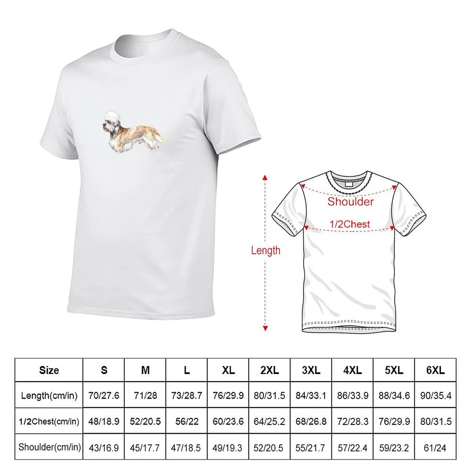 Dandie Dinmont Mustard Dog Breed Show Stack Stand T-Shirt custom shirt funny meme t-shirts T-shirts for men cotton