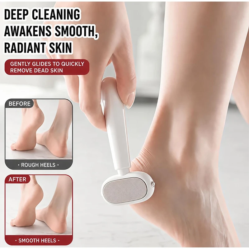 Professional Foot Therapy Tools 2026 New Dual Sided Foot Callus Remover Gentle Exfoliating Dead Skin Hard Scabs Safe Wet Use