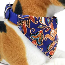 Adjustable Dog Bandanas Puppy cats Pet Scarf Pet Plaid Washable BowTies Collar Cat Dog Scarf Dog Accessories Neckerchief