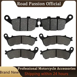 Motorcycle Front and Rear Brake Pads for Honda XL 700 Transalp 2008-2011 CB 600 CB600F Hornet 2007-2012 NC 700 NC700 2012 2013