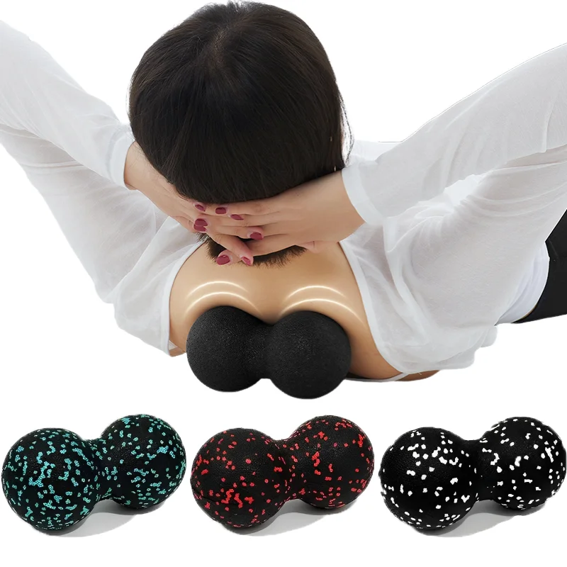 

Yoga Peanut Balls Body Massage Fascia Ball Suit Foam High Density Muscle Relaxation Exercise Fitness Relieve Pain Cervical