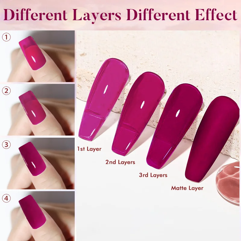 ﻿ NAILCO Gel Nagellak Herfst Winter Kleur 15 ml Naakt Rood Bruin Semi Permanente Losweken UV LED Gel Hybride vernis Nagelbenodigdheden ﻿