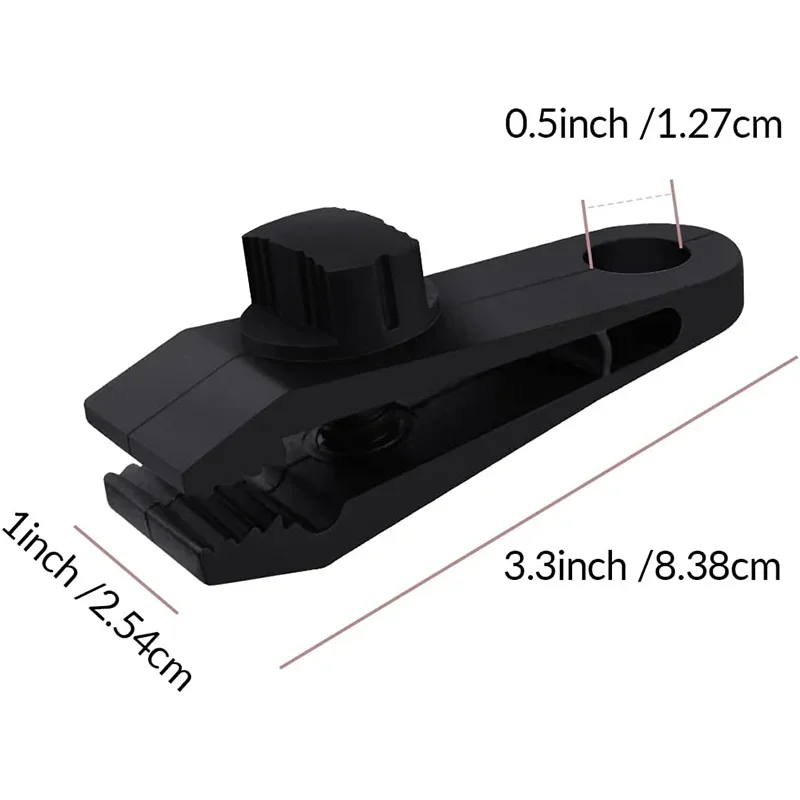2/5/10/20Pcs Heavy Duty Tarp Clips Shark Tent Fasteners Clips Holder for Car Covers Outdoor Camping Awnings Swimming Pool Covers